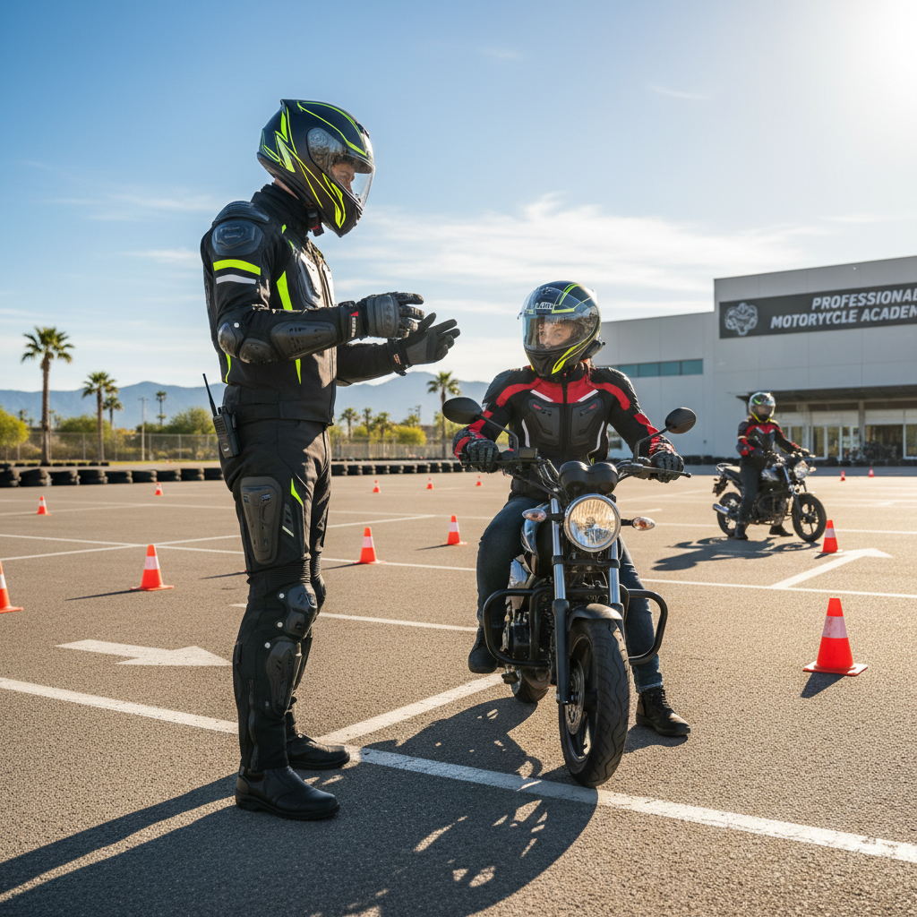 Mootorratta treening